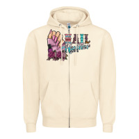 Sandshell nail hustler Zipper Hoodie - SublimationCraftShop