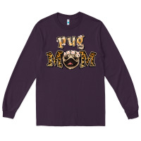 Plum Pug Mom Long Sleeve Tee - Jasminsmagicworld