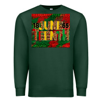 Sports Green juneteenth 1865 tumbler Premium Sweatshirt - BarkalooDesign