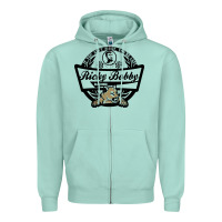Seafoam ricky bobby racing Zipper Hoodie - trangStudio
