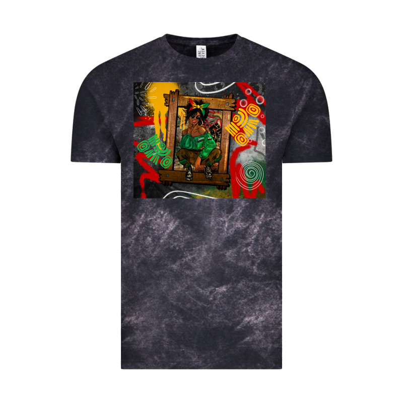 Juneteenth Black Woman Fashion Girl Vintage Tee by CowGirlArtShop | Teevron
