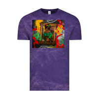 Cloud Purple juneteenth black woman fashion girl Vintage Tee - CowGirlArtShop