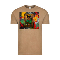 Vintage Coffee juneteenth black woman fashion girl Vintage Tee - CowGirlArtShop