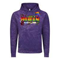 Cloud Purple We are all human Vintage Hoodie - CowGirlArtShop