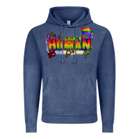 Vintage Denim We are all human Vintage Hoodie - CowGirlArtShop