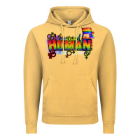 Vintage Mustard We are all human Vintage Hoodie - CowGirlArtShop