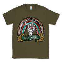 Army Green hair hurstler copy Classic Tee - SublimationCraftShop