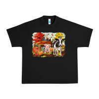 Black fall farm animals Urban Heavy Tee - CowGirlArtShop