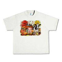 Fall Farm Animals Urban Heavy Tee | Teevron