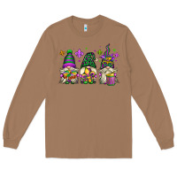 Toasted Coconut mardi gras gnomes Long Sleeve Tee - OliviaCreatesArt