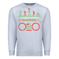 Heather Grey Check Tribe Called Quest Premium Sweatshirt - trangStudio