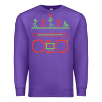 Purple Check Tribe Called Quest Premium Sweatshirt - trangStudio