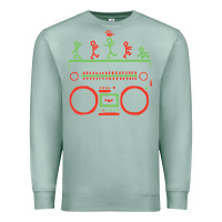 Seafoam Check Tribe Called Quest Premium Sweatshirt - trangStudio