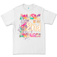 White Cool I Love Music Shirt Gifts Music Is My Second Language Premium Tee - Bettercallsaul