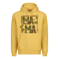 Antique Gold mama fall Premium Hoodie - CowhideDigitalArt