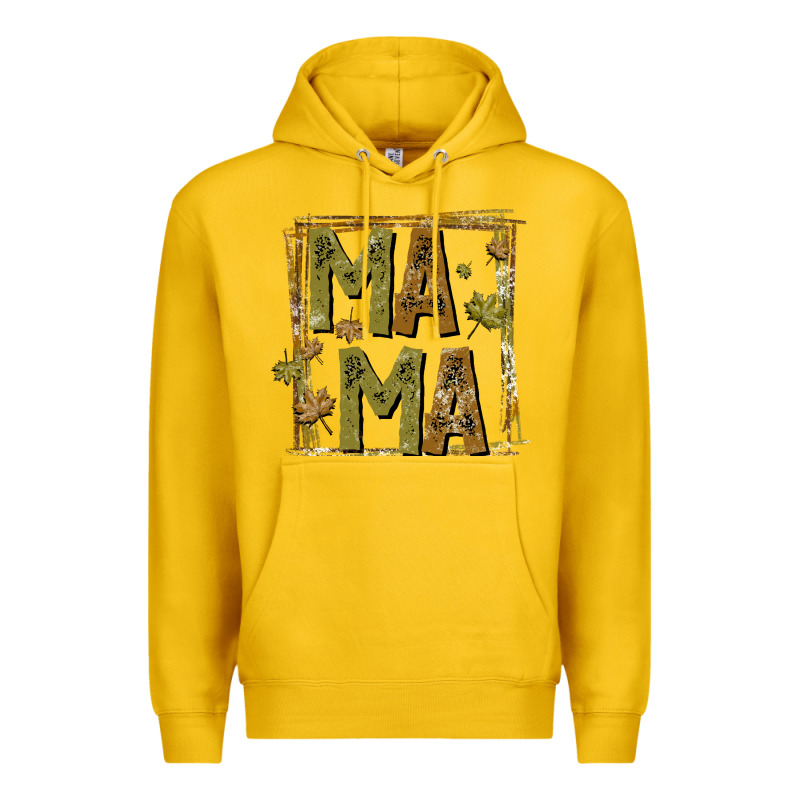 Mama Fall Premium Hoodie by CowhideDigitalArt | Teevron