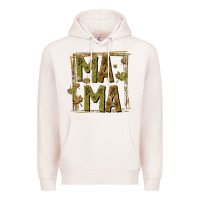Pale Pink mama fall Premium Hoodie - CowhideDigitalArt