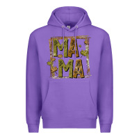 Purple mama fall Premium Hoodie - CowhideDigitalArt