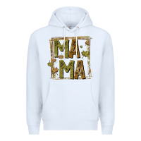 White mama fall Premium Hoodie - CowhideDigitalArt