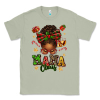 Matcha mama claus afro messy bun Classic Tee - texasbilliewilder
