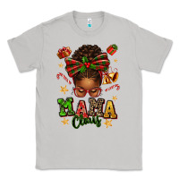Moon Dust mama claus afro messy bun Classic Tee - texasbilliewilder