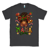 Smoke mama claus afro messy bun Classic Tee - texasbilliewilder