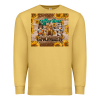 Antique Gold coffee time gnomies Premium Sweatshirt - BarkalooDesign