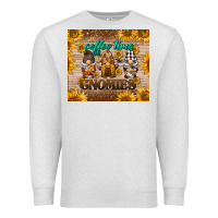 Oatmeal Heather coffee time gnomies Premium Sweatshirt - BarkalooDesign
