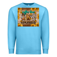 Ocean Blue coffee time gnomies Premium Sweatshirt - BarkalooDesign