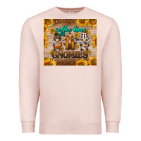 Pale Pink coffee time gnomies Premium Sweatshirt - BarkalooDesign