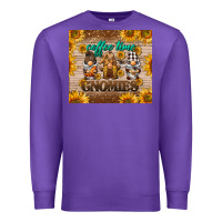 Purple coffee time gnomies Premium Sweatshirt - BarkalooDesign