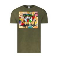 Vintage Olive level 100 days of school Vintage Tee - CowGirlArtShop