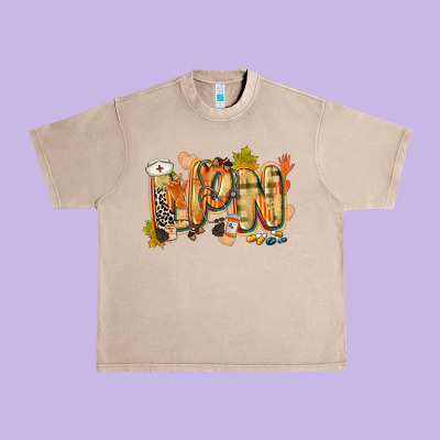 Fall Lpn Urban Heavy Tee Designed By Cowgirlartshop