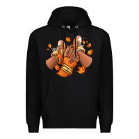 Black Black girl Fall sneakers Premium Hoodie - RanaPortraitStore