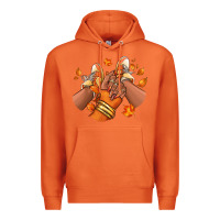 Carrot Black girl Fall sneakers Premium Hoodie - RanaPortraitStore