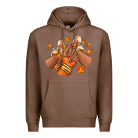 Chestnut Black girl Fall sneakers Premium Hoodie - RanaPortraitStore