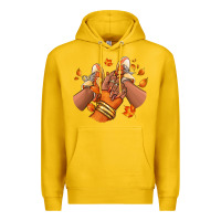 Lemon Black girl Fall sneakers Premium Hoodie - RanaPortraitStore