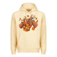 Pina Colada Black girl Fall sneakers Premium Hoodie - RanaPortraitStore