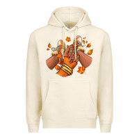 Tofu Black girl Fall sneakers Premium Hoodie - RanaPortraitStore