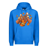 True Royal Black girl Fall sneakers Premium Hoodie - RanaPortraitStore