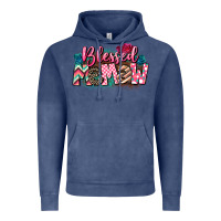 Vintage Denim Blessed memaw Mother's Day Vintage Hoodie - CowGirlArtShop