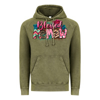 Vintage Olive Blessed memaw Mother's Day Vintage Hoodie - CowGirlArtShop