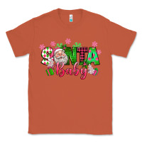 Copper santa baby pink christmas Classic Tee - texasbilliewilder