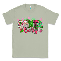 Matcha santa baby pink christmas Classic Tee - texasbilliewilder