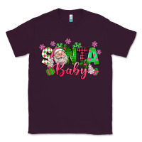Plum santa baby pink christmas Classic Tee - texasbilliewilder