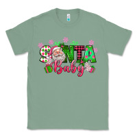 Sage santa baby pink christmas Classic Tee - texasbilliewilder