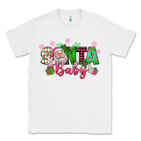 White santa baby pink christmas Classic Tee - texasbilliewilder