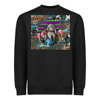 Black easter Heavyweight Sweatshirt - CowhideDigitalArt