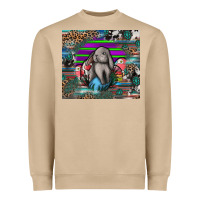 Mushroom easter Heavyweight Sweatshirt - CowhideDigitalArt