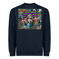Navy easter Heavyweight Sweatshirt - CowhideDigitalArt